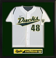 University of Oregon w/ locker name placard